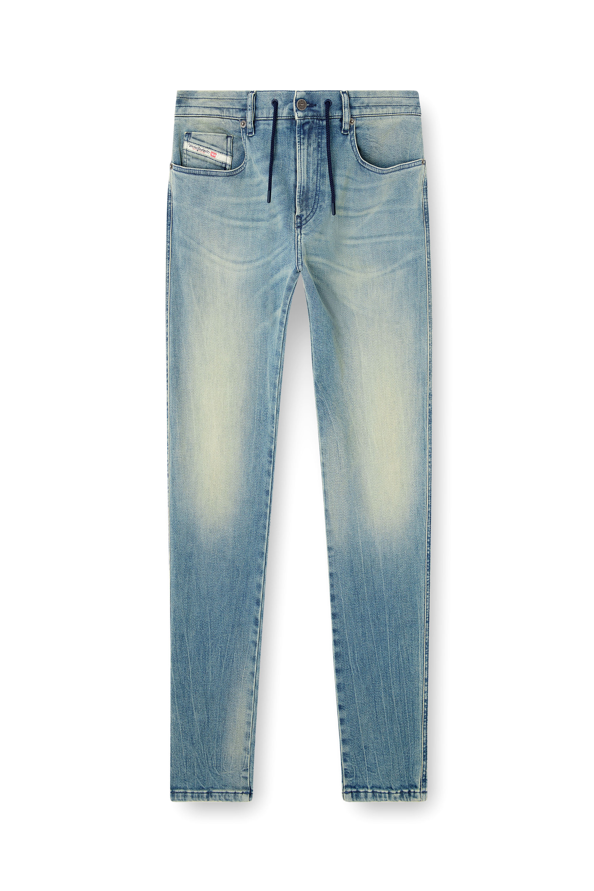 Diesel - Slim 2062 D-Strukt Joggjeans® 09M31 Hombre, Azul Claro - 3