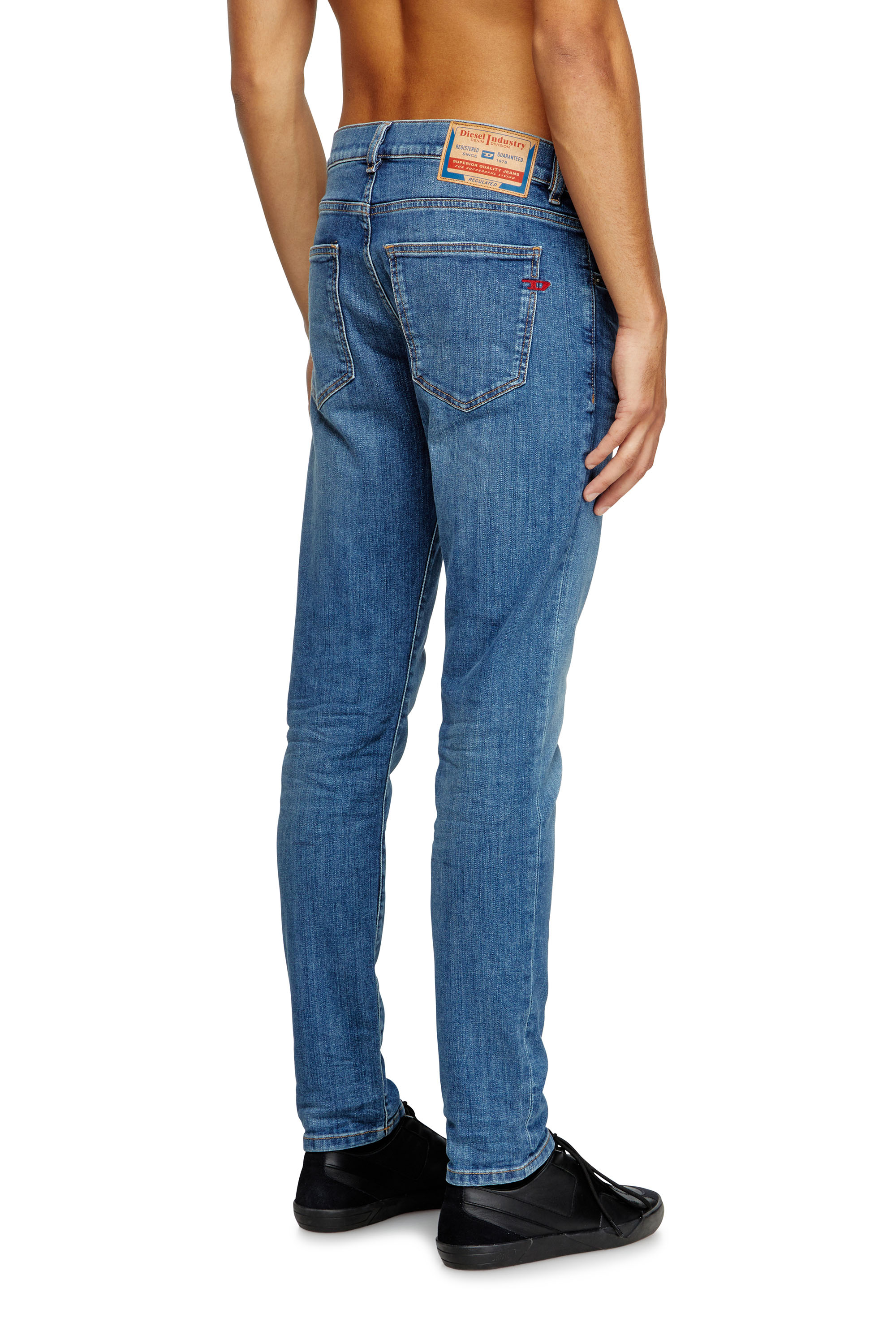 Diesel - Slim Jeans 2019 D-Strukt 0KIAL Hombre, Azul Claro - 4