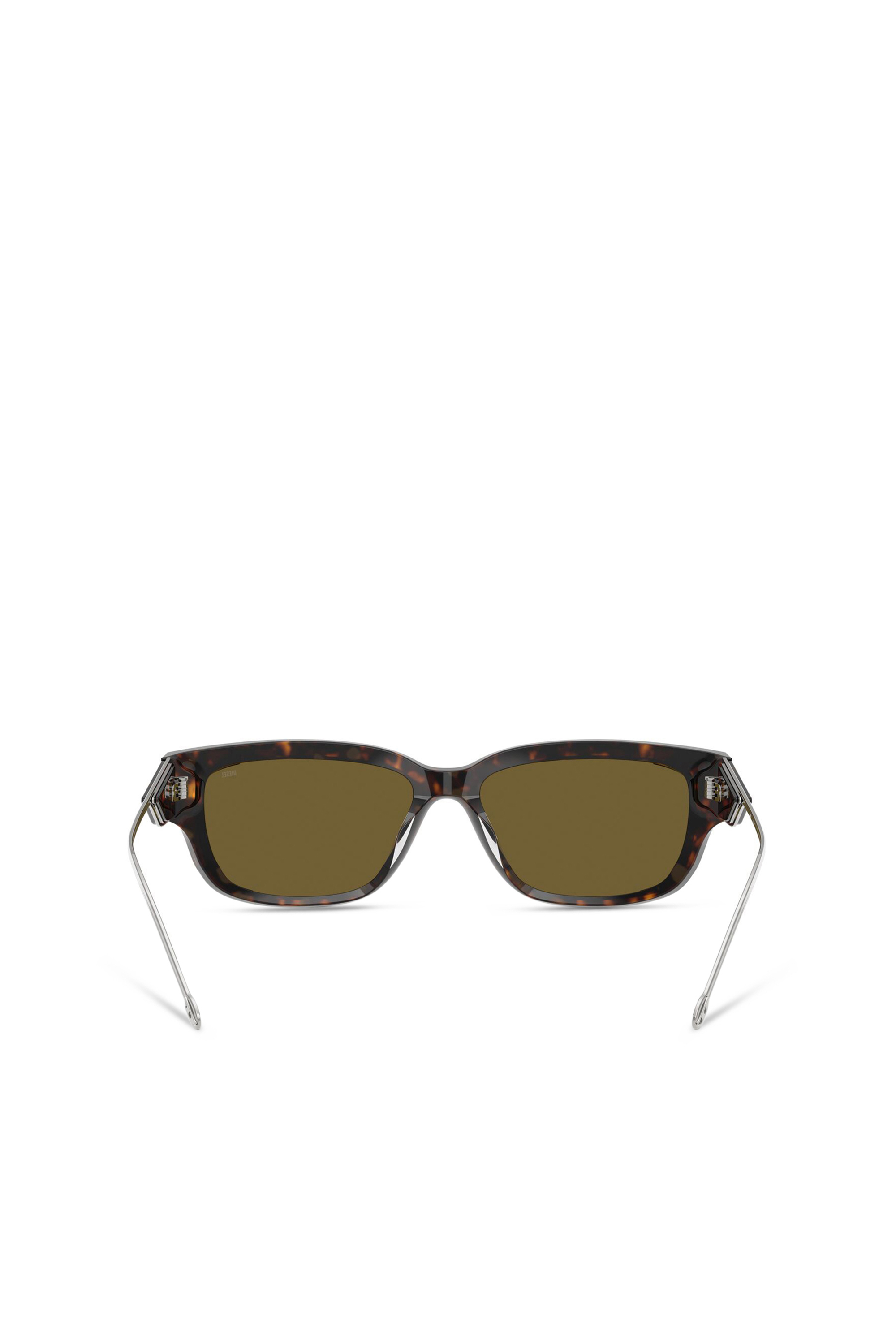 Diesel - 0DL2002 SIZE 56, Unisex's Rectangle sunglasses in Brown - 4